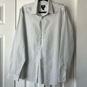 H&M Mens Large Dress Shirt